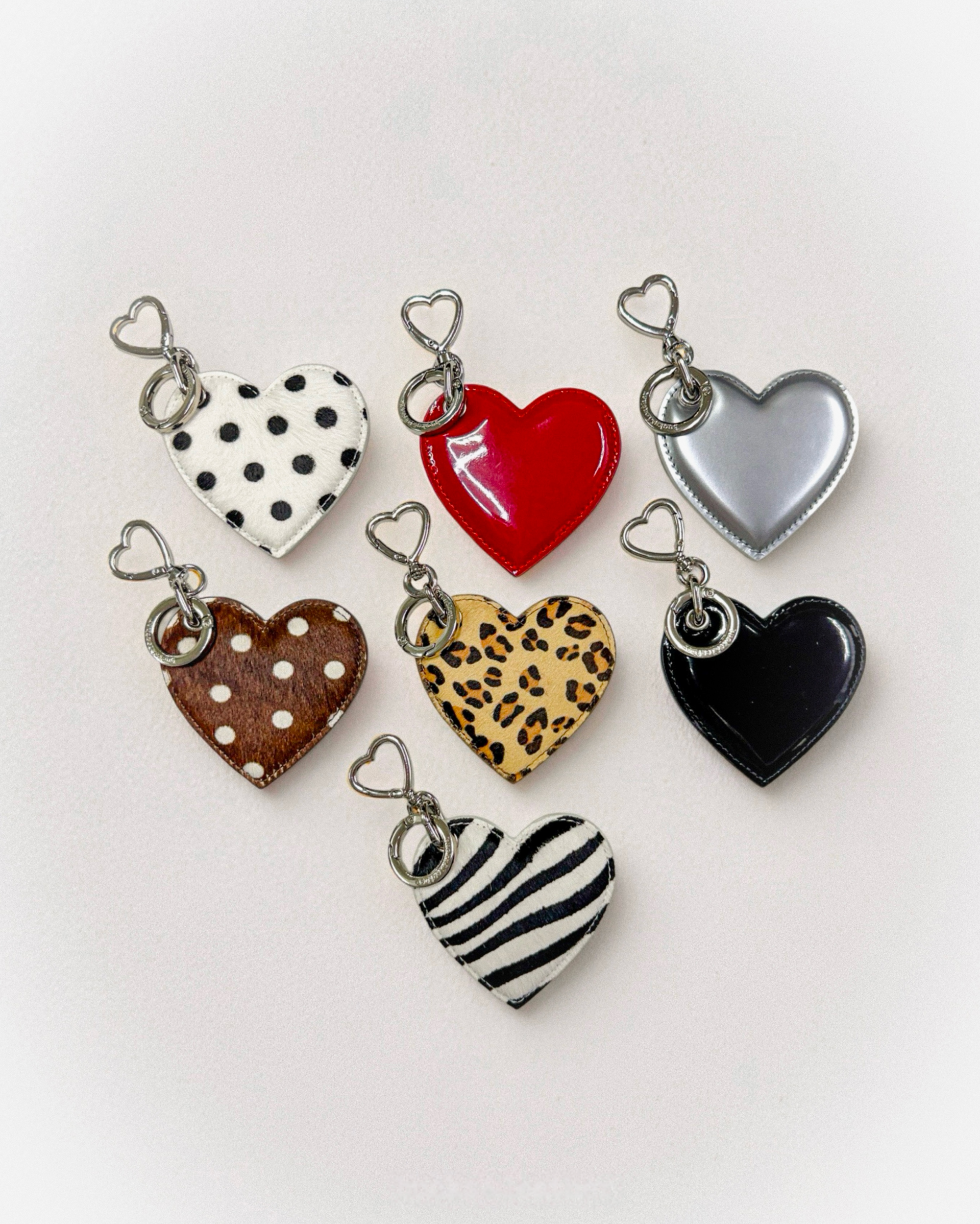 爱心镜子挂件 / Heart Mirror Keyring