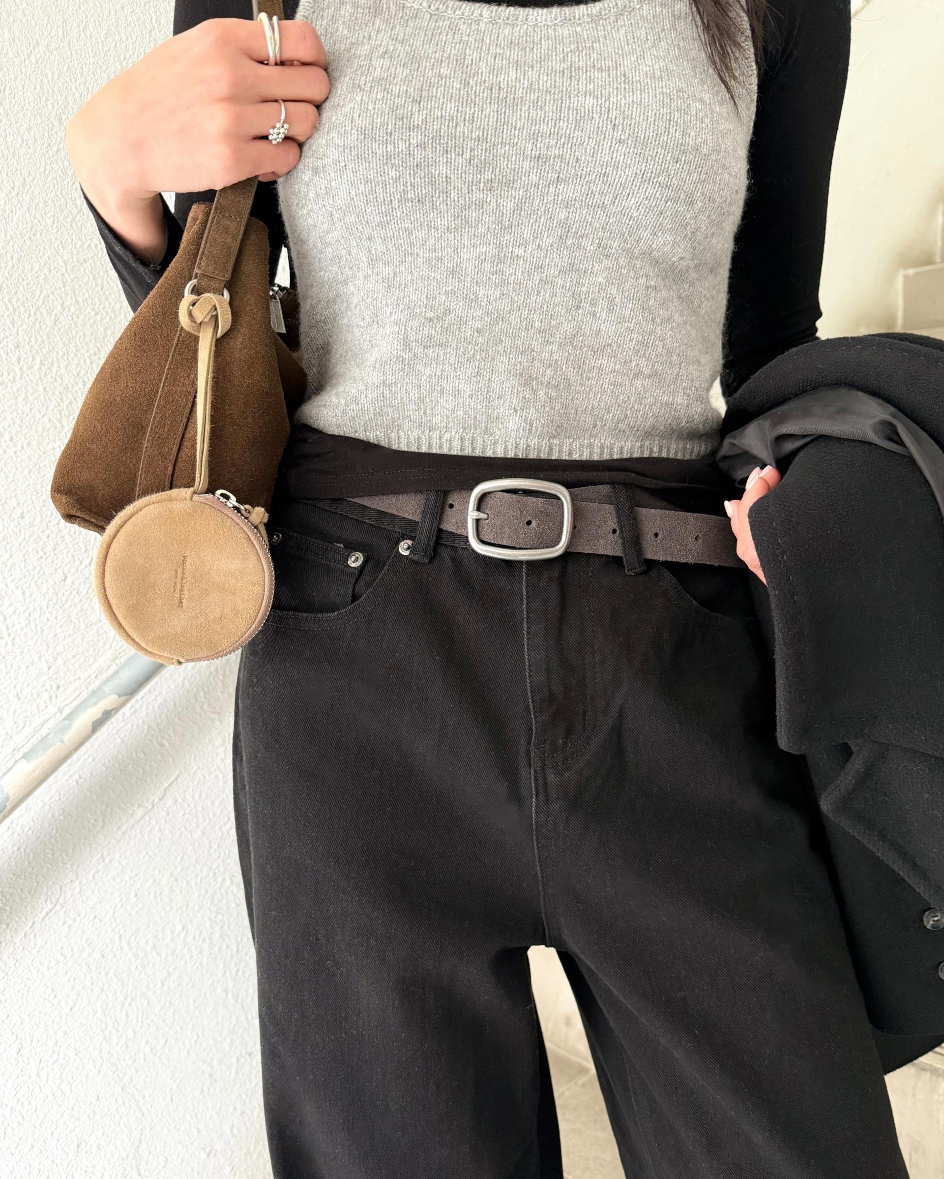 low包 (翻毛牛皮) / Low Bag S (Suede)