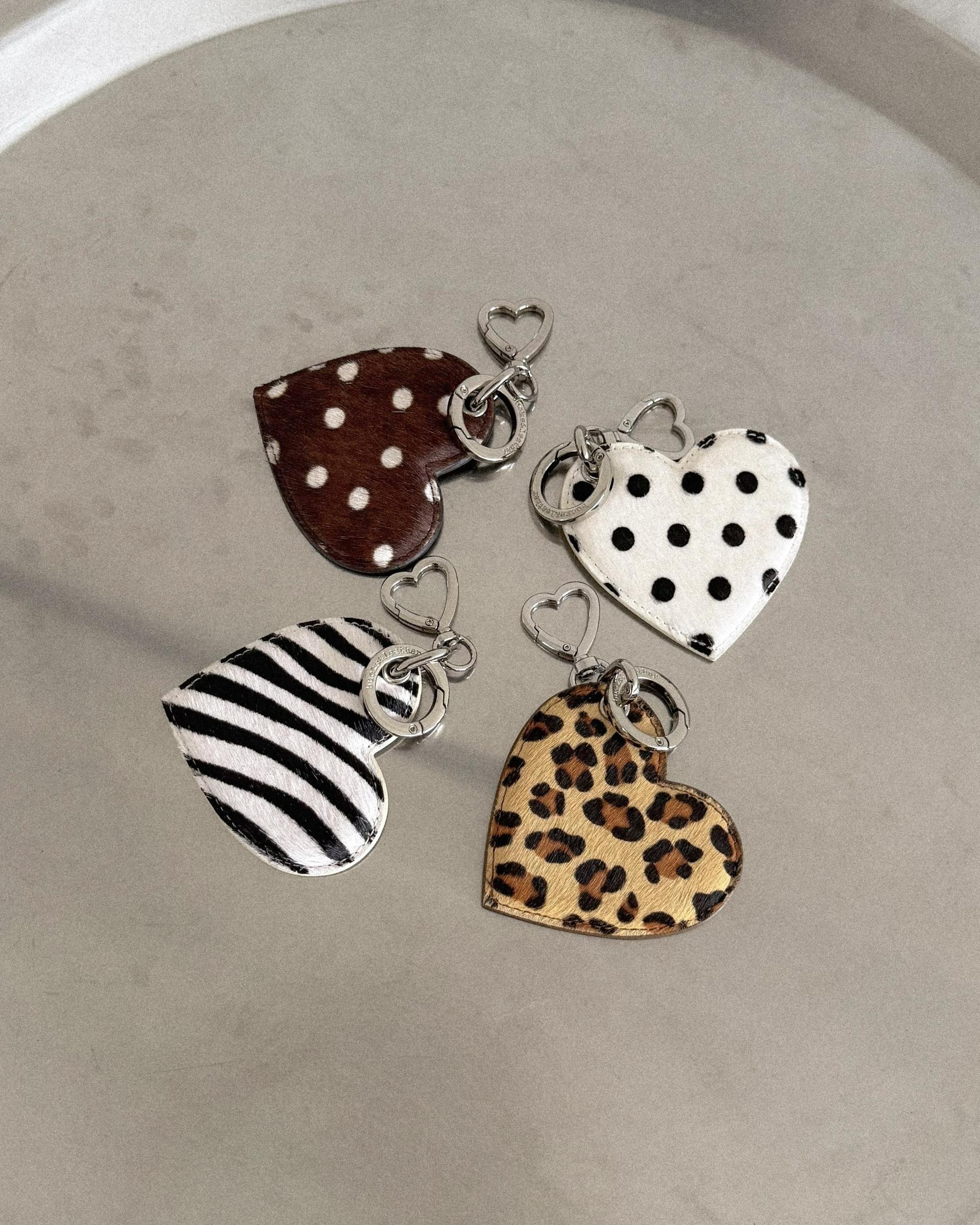 爱心镜子挂件 / Heart Mirror Keyring