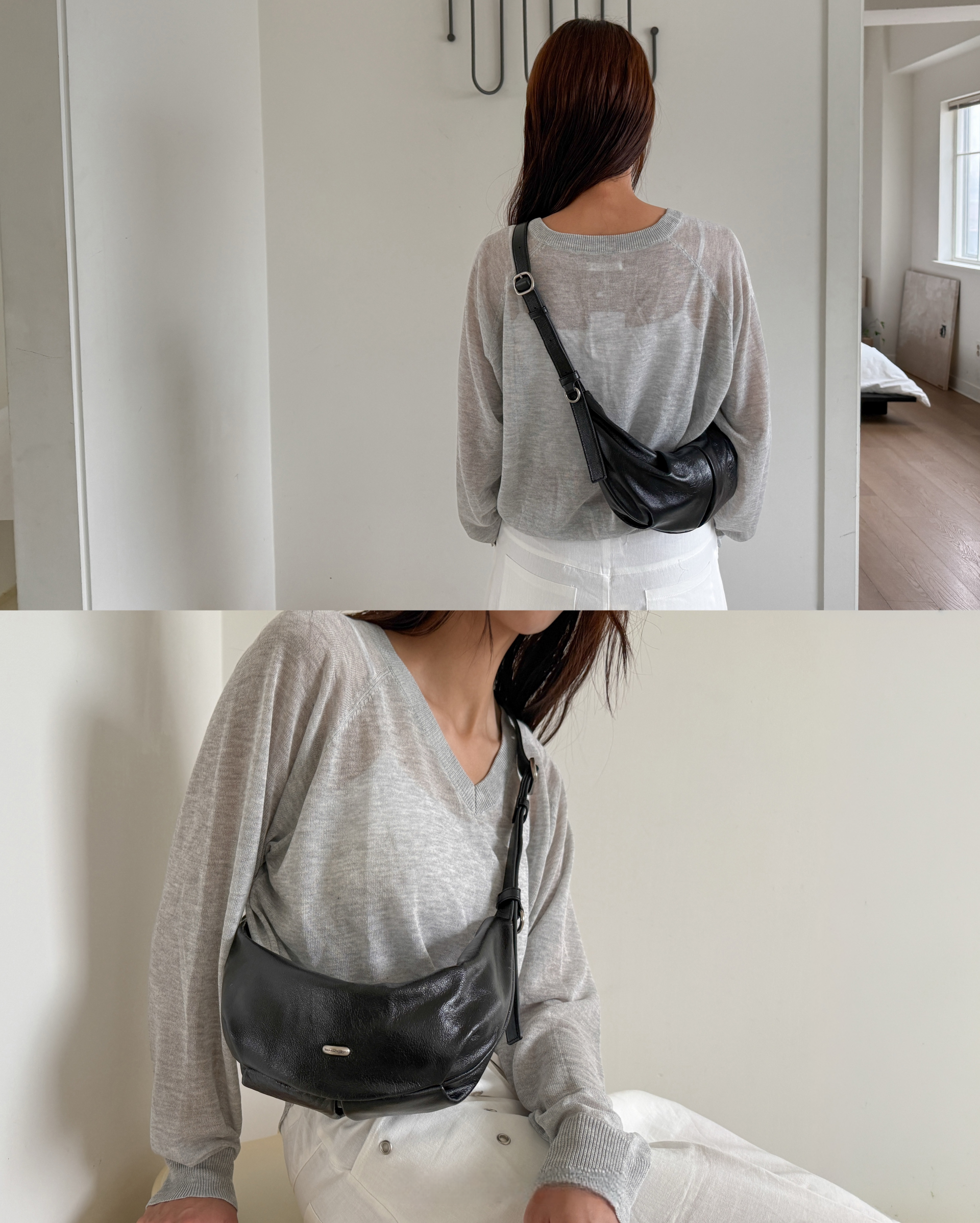 分身斜挎饺子包 / Cent Crossbody Bag