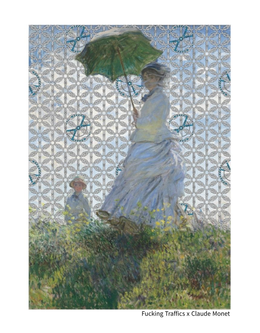 Fucking Traffics x Claude Monet