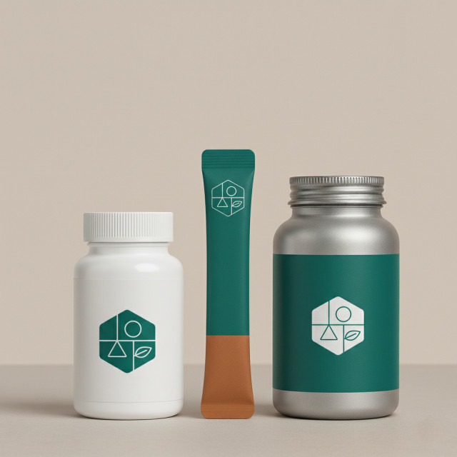 정제(타정), 스틱포, 분말파우치 등 건강식품 제형