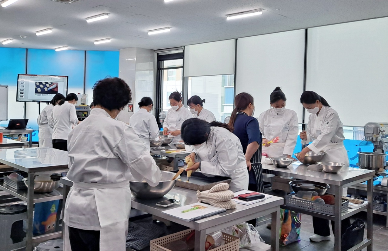 제과제빵 실습 과정