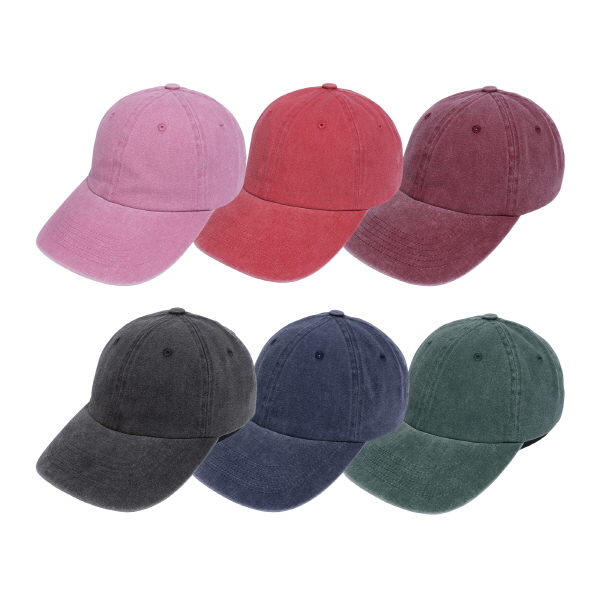 14수 피치 피그먼트 워시드 캡