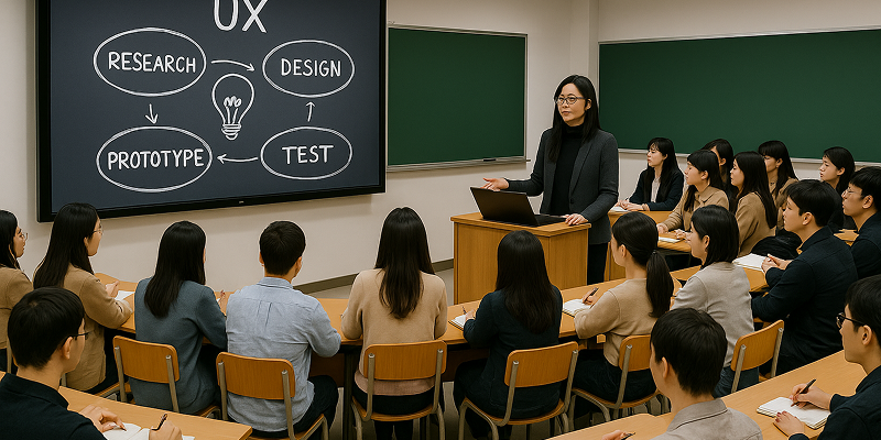UX 작업 사진 예시