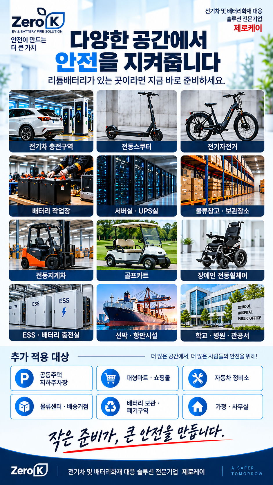 리튬이온배터리 전기차화재 대응 KFI A·B급 형식승인 LIB 성능인증 4L 강화액 소화기
