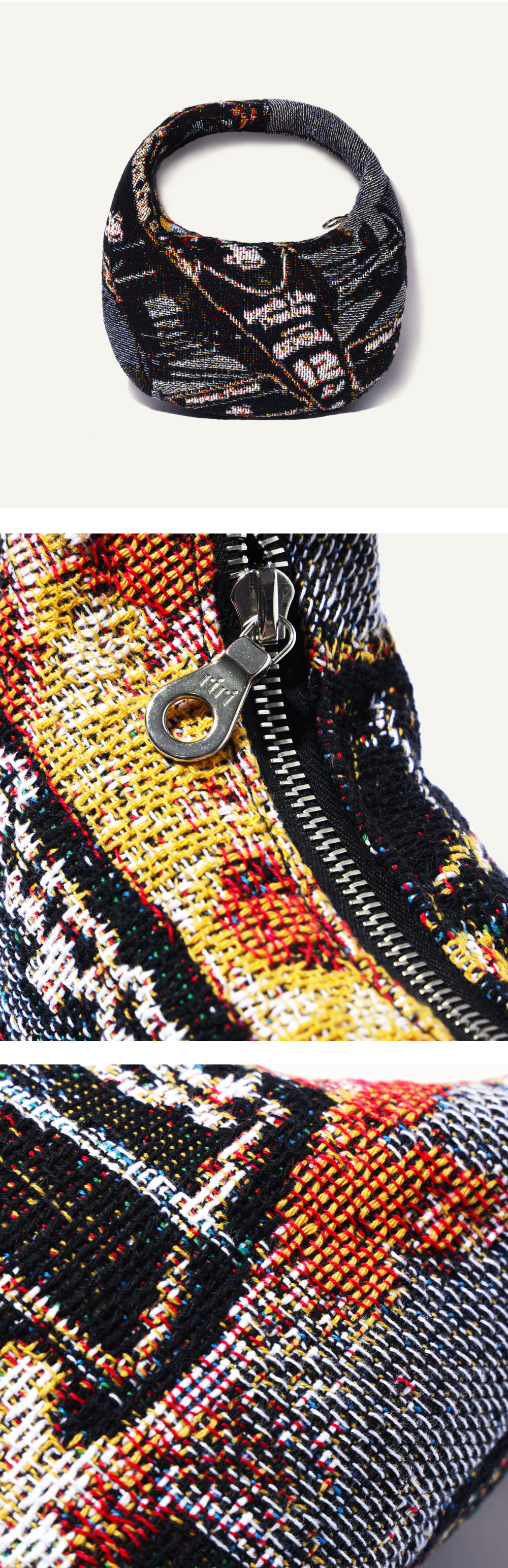 Senna Helmet Jacquard Bag
