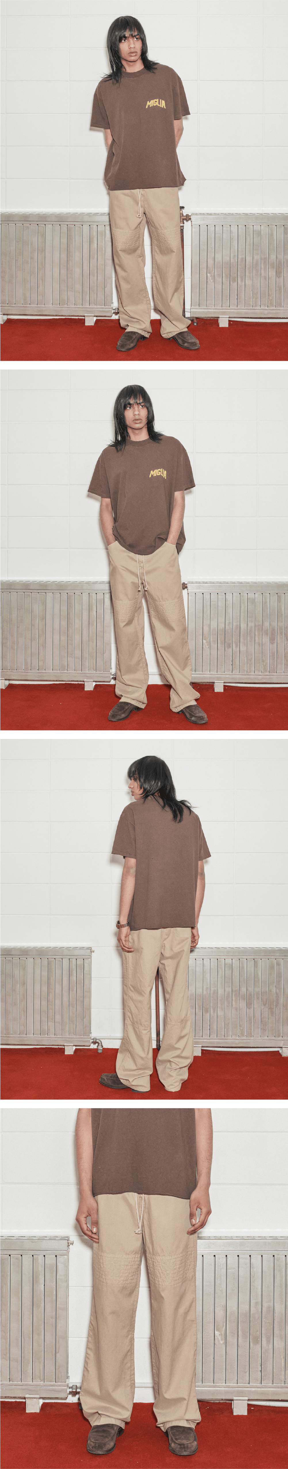Miglia Old Draped Trousers Dune