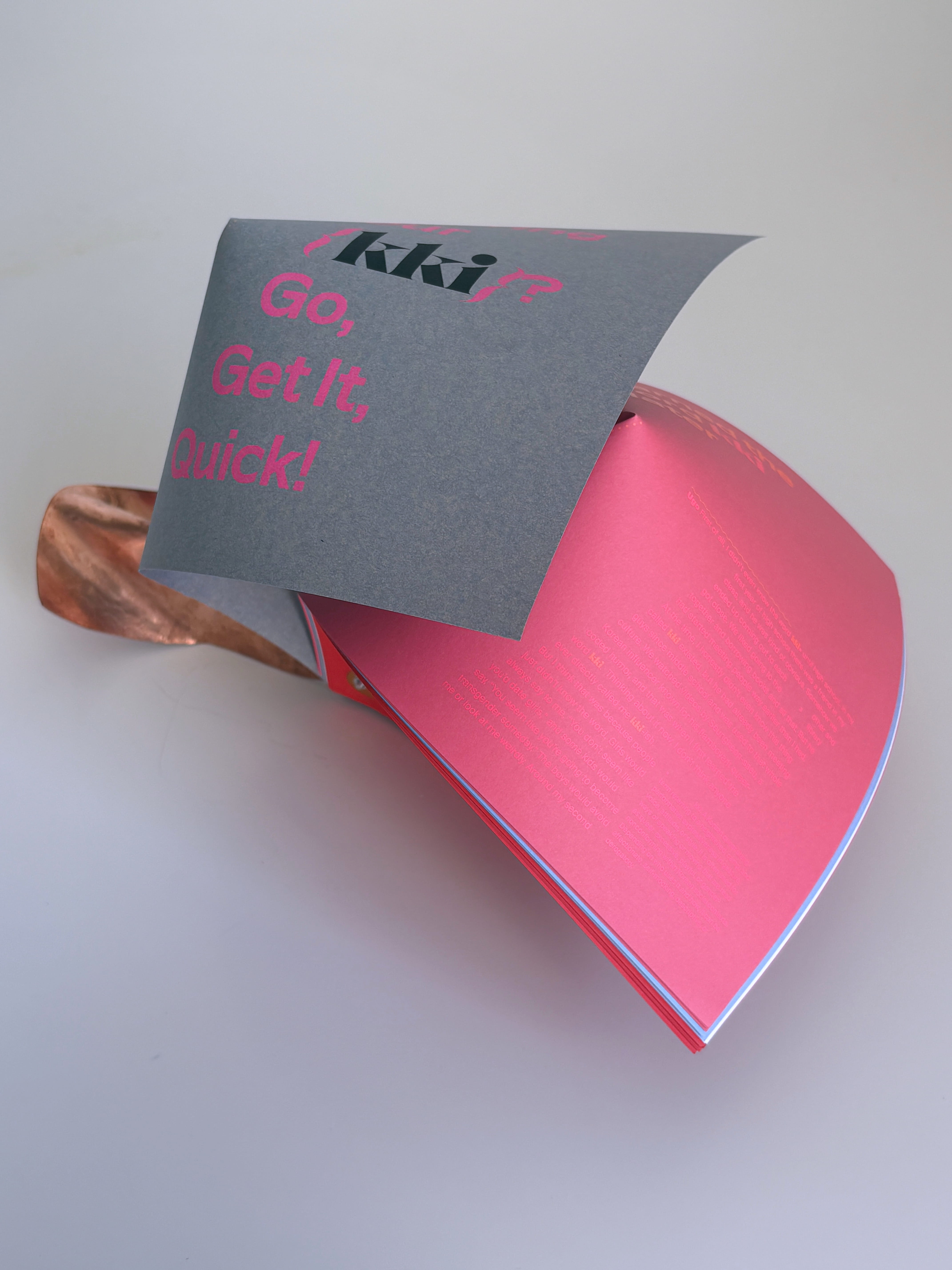 Didn’t You Bring Your {kki}? Go, Get It, Quick!