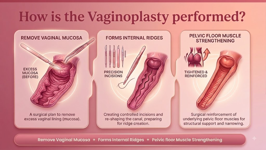 How Is All-in-one Vaginoplasty Performed?
