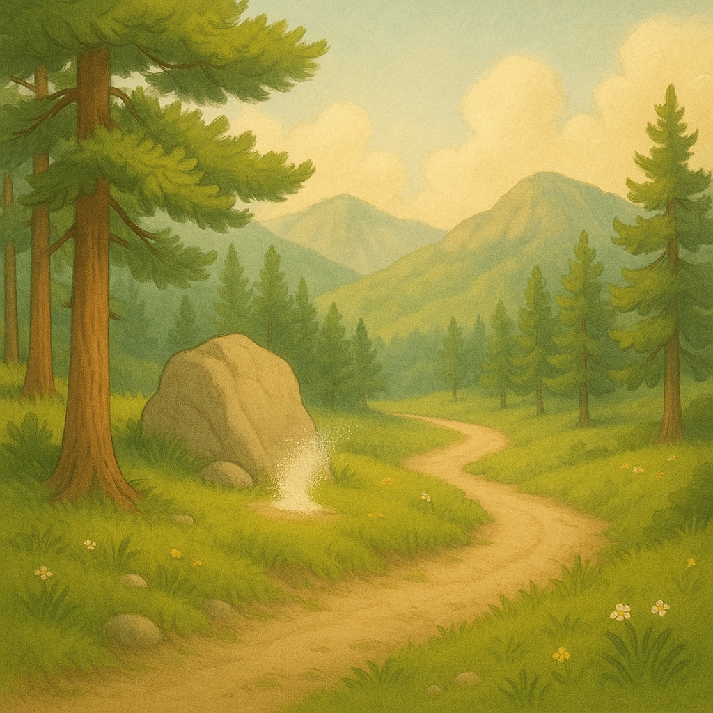 자연장 산골: 숲속 장면에서 흩날리는 유골 자연으로