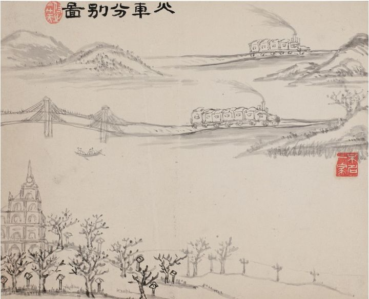 [서울=뉴시스] 덕수궁 돈덕전 전시관 화차분별도 (사진=문화재청 제공0 2023.0925. photo@newis.com *재판매 및 DB 금지