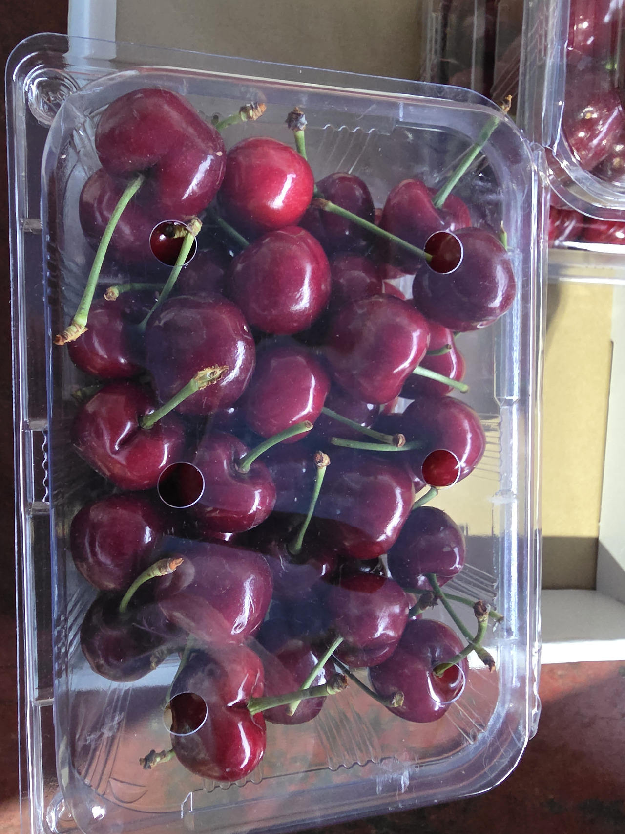 안동 청량산체리 2Kg (500그람 4팩)