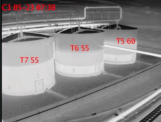 유류탱크가스누출,OGI카메라,가연성가스감지,탱크폭발사고예방,FLIROGI솔루션,산업용가스모니터링,열화상카메라탱크레벨측정,비접촉레벨측정,석유탱크안전관리,유독가스누출감시,열화상AI분석,탱크해치가스배출,플랜트안전솔루션,열화상카메라활용사례,산업안전열화상