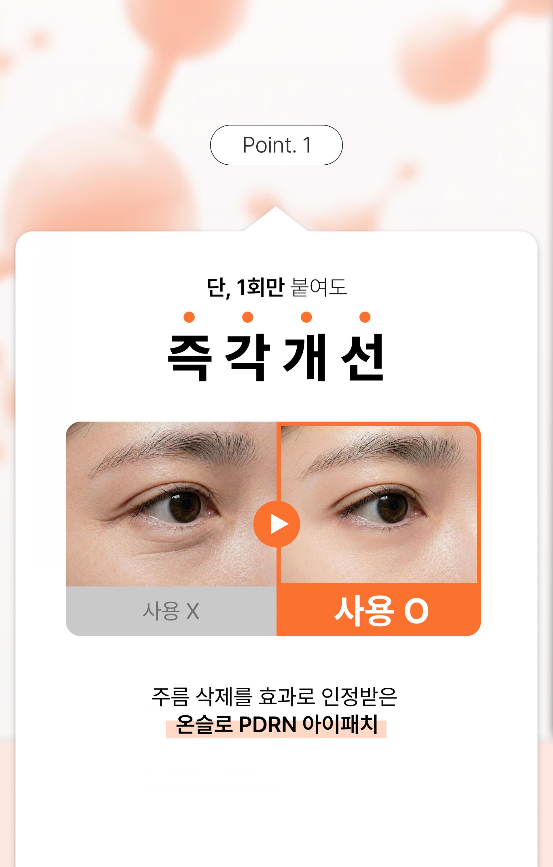 온슬로 PDRN 10% 아이패치_12g, 24매