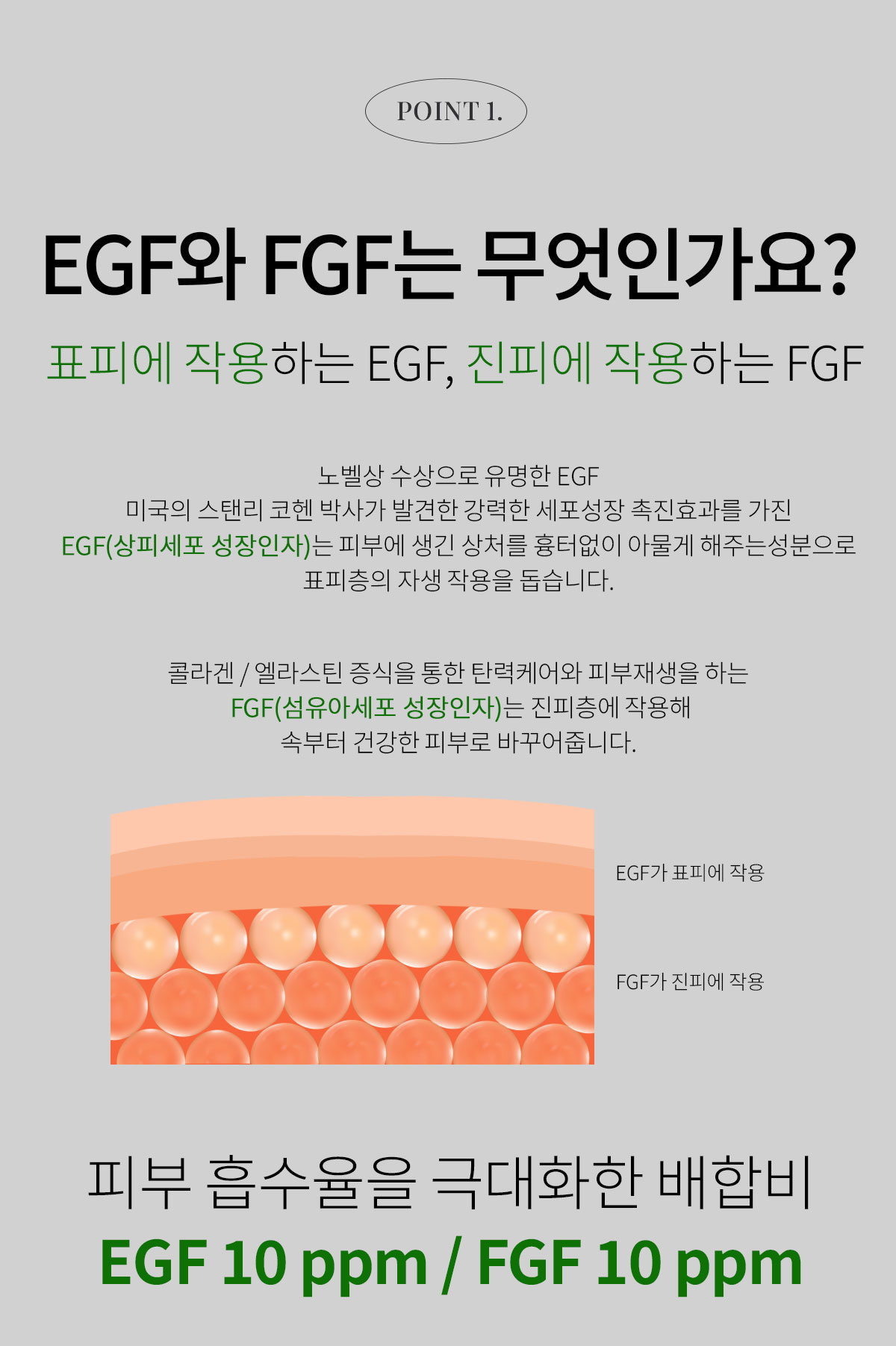 MUCM EGF 앰플 미백 속건조 탄력 안티에이징 주름 리프팅 수분 진정