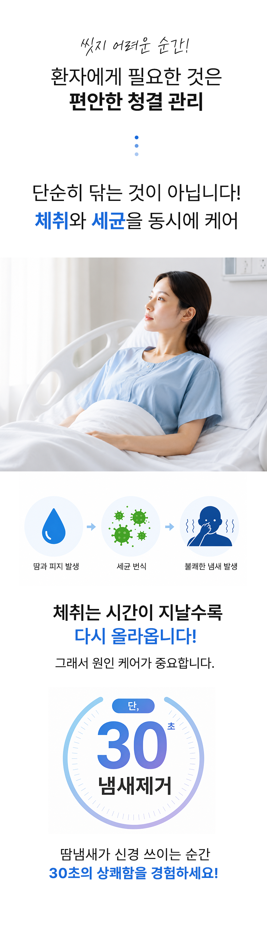 폴라레나 체취케어 샤워티슈