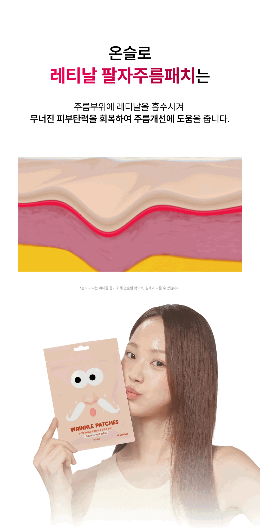 온슬로 레티놀 팔자주름패치_,0.1g*5, 40매