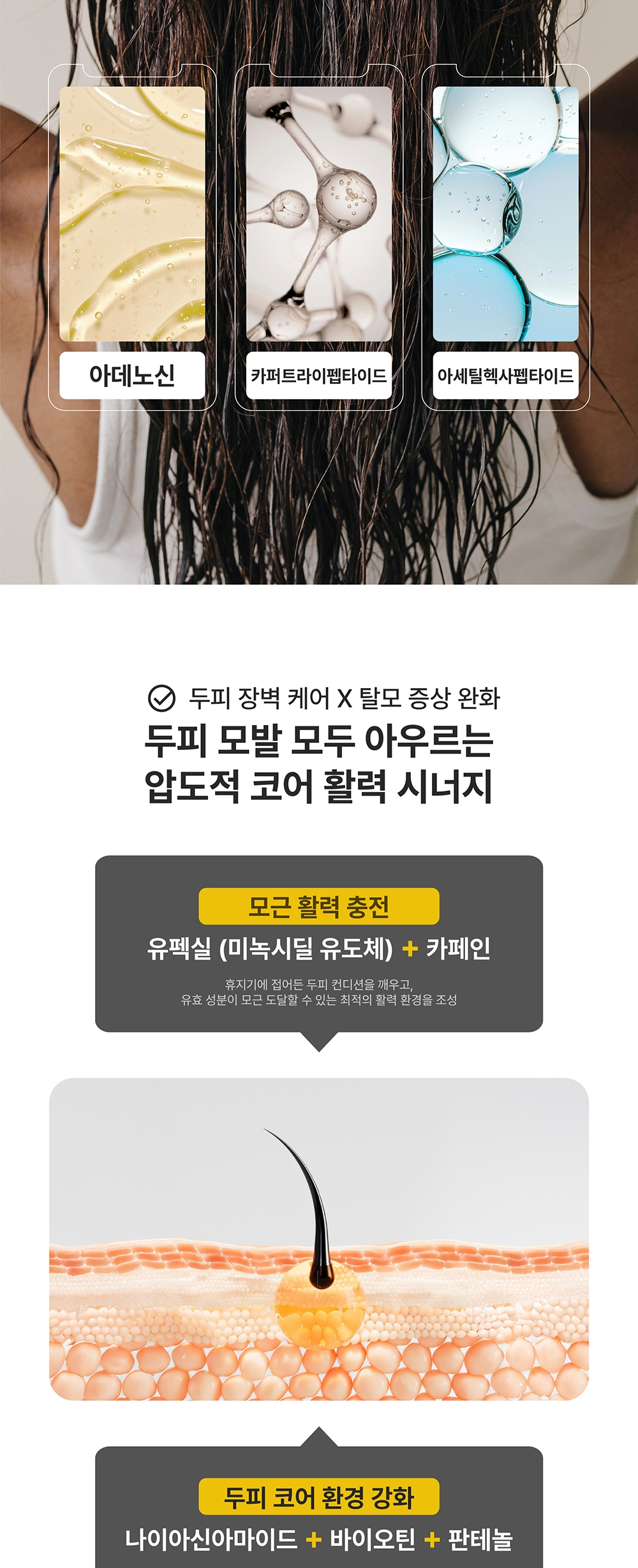 루트 부스팅 사이토카인 샴푸