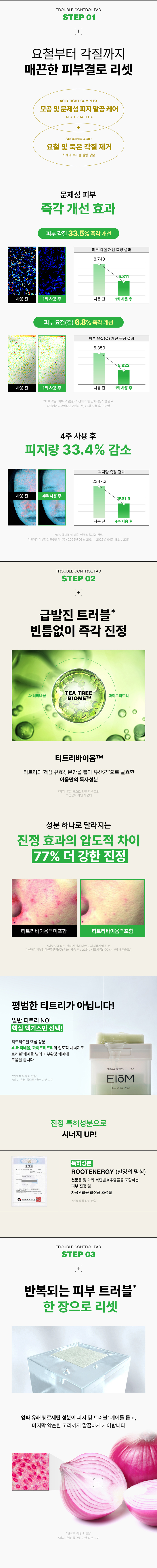 이옴 트러블 컨트롤 패드 EIOM TROUBLE PATCH MASK