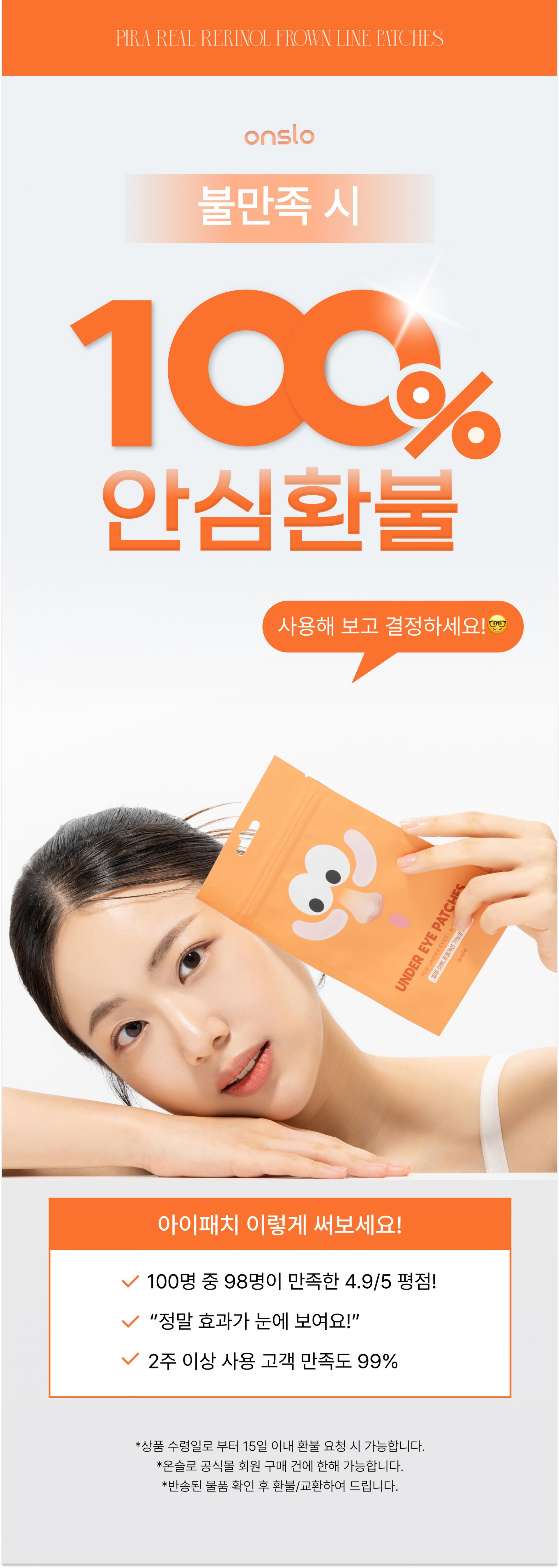 온슬로 PDRN 10% 아이패치_12g, 24매