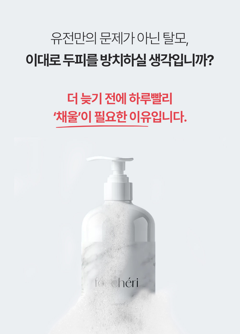 포셰리 채울 샴푸