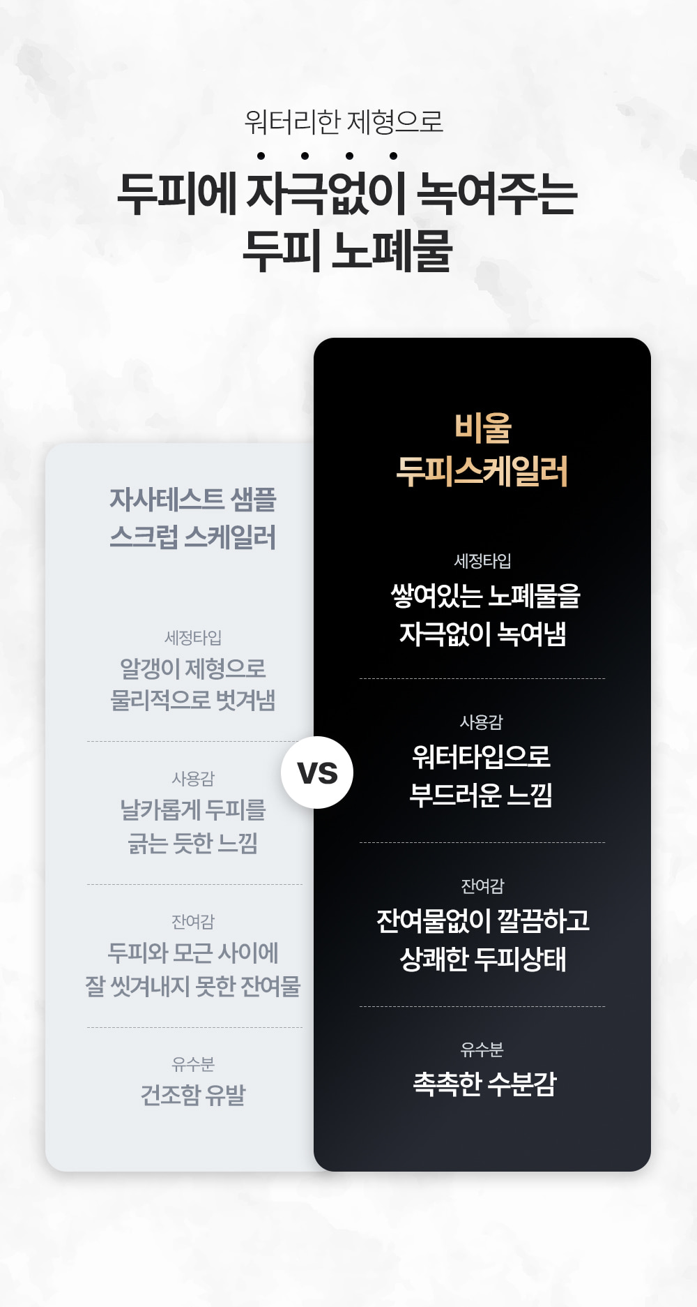 포셰리 비울 두피스케일러