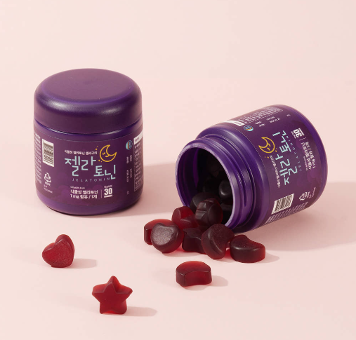 [요즘대세/수면] 젤라토닌 식물성 멜라토닌 1mg 구미