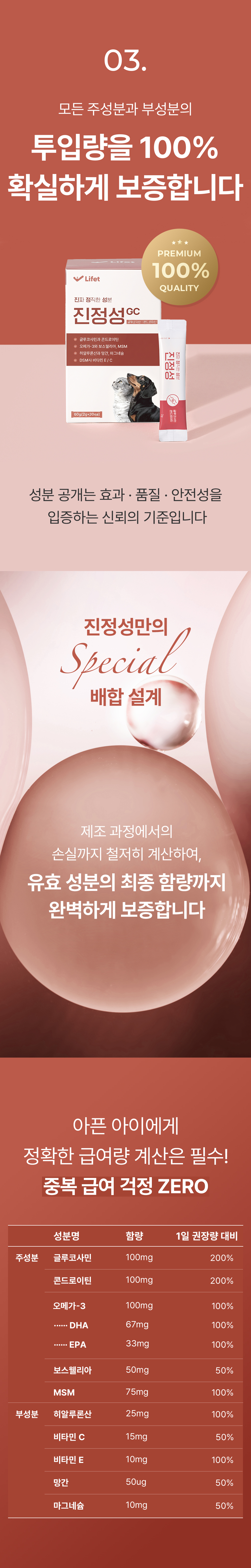 진정성 GC 관절 영양제
