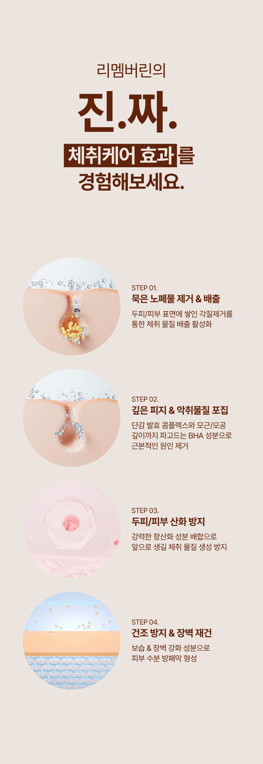 리멤버린 데오도라이징 올인원 단감 클렌징 바