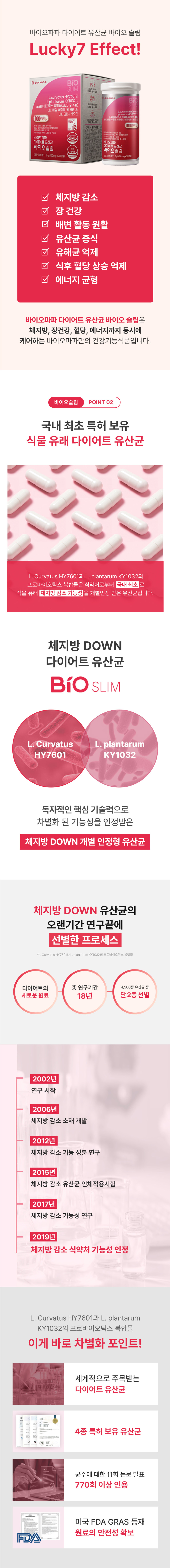 바이오파파 다이어트 유산균 바이오 슬림