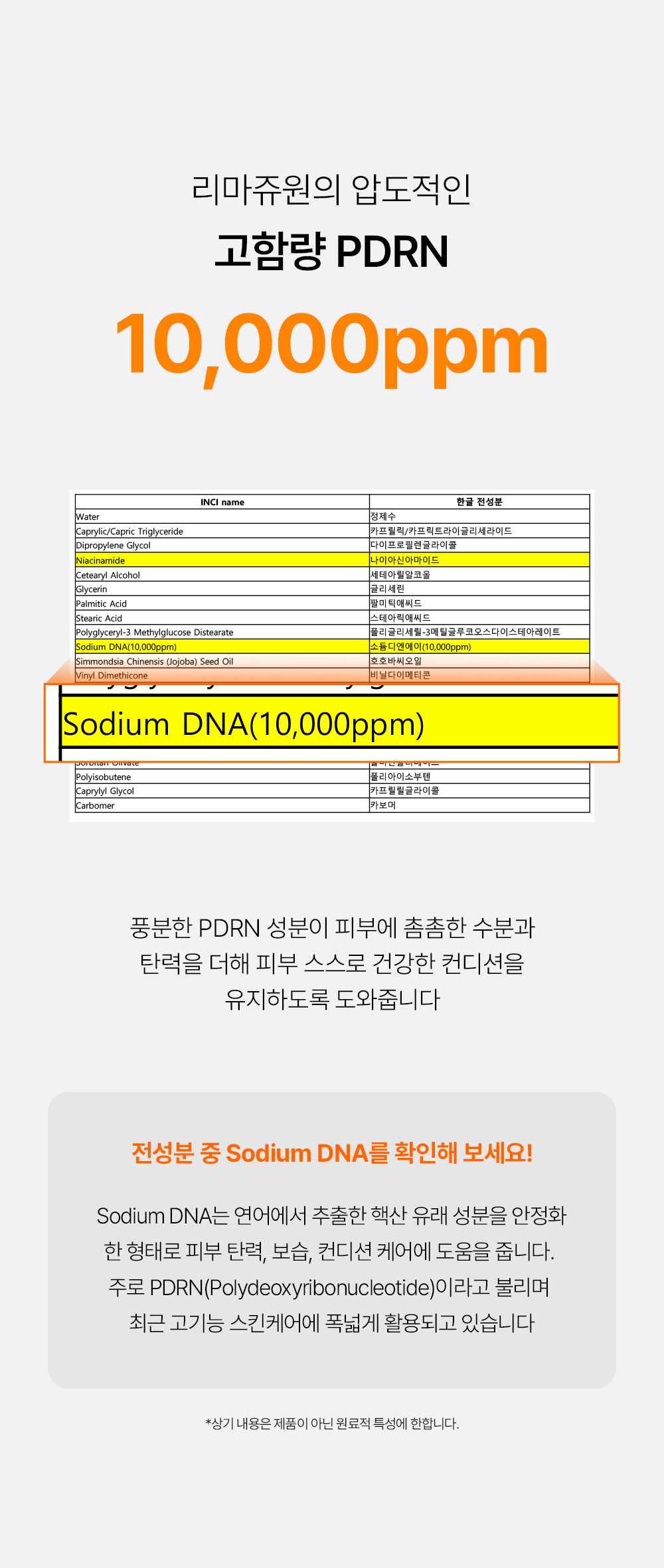 리마쥬원 피디알엔 리쥬비네이팅 크림