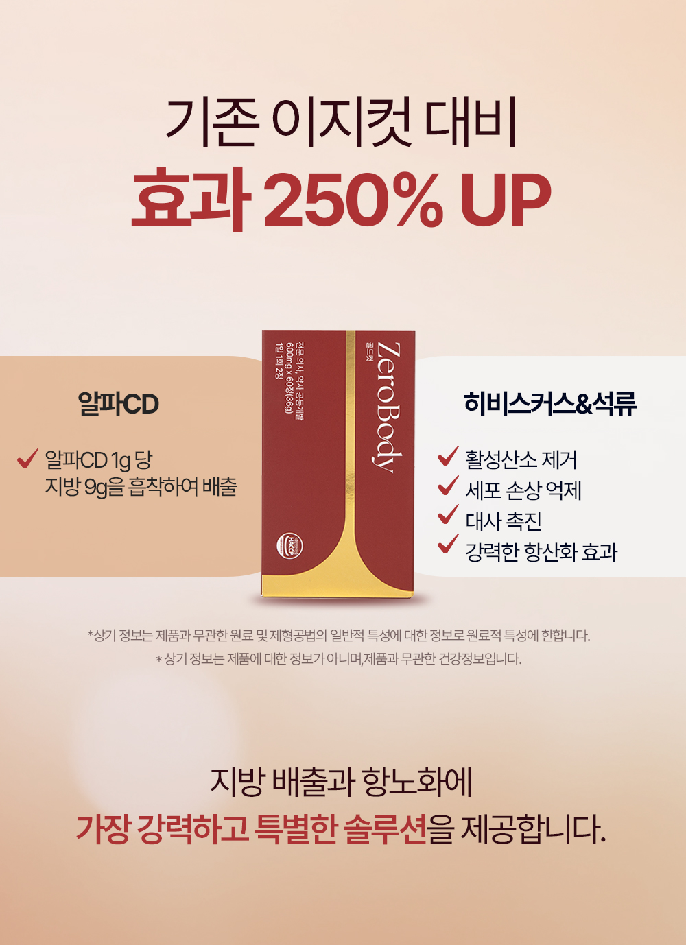 제로바디 골드컷