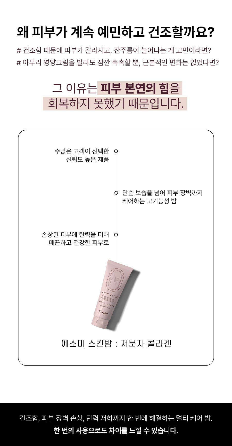 ESOMI 저분자 콜라겐 스킨밤