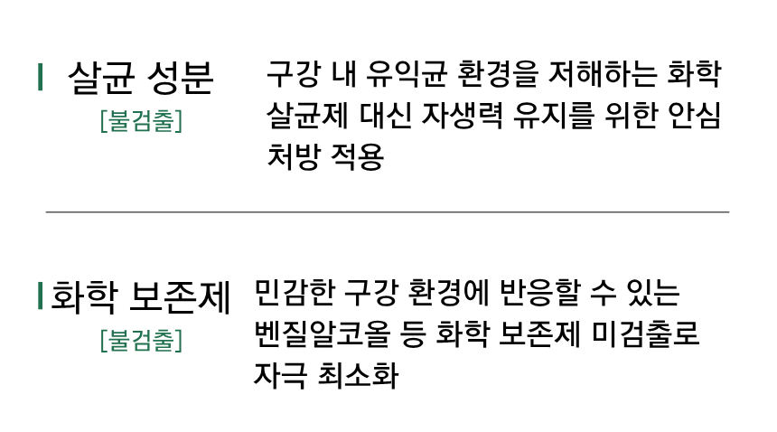 보타베르 마일드 센서티브케어 치약