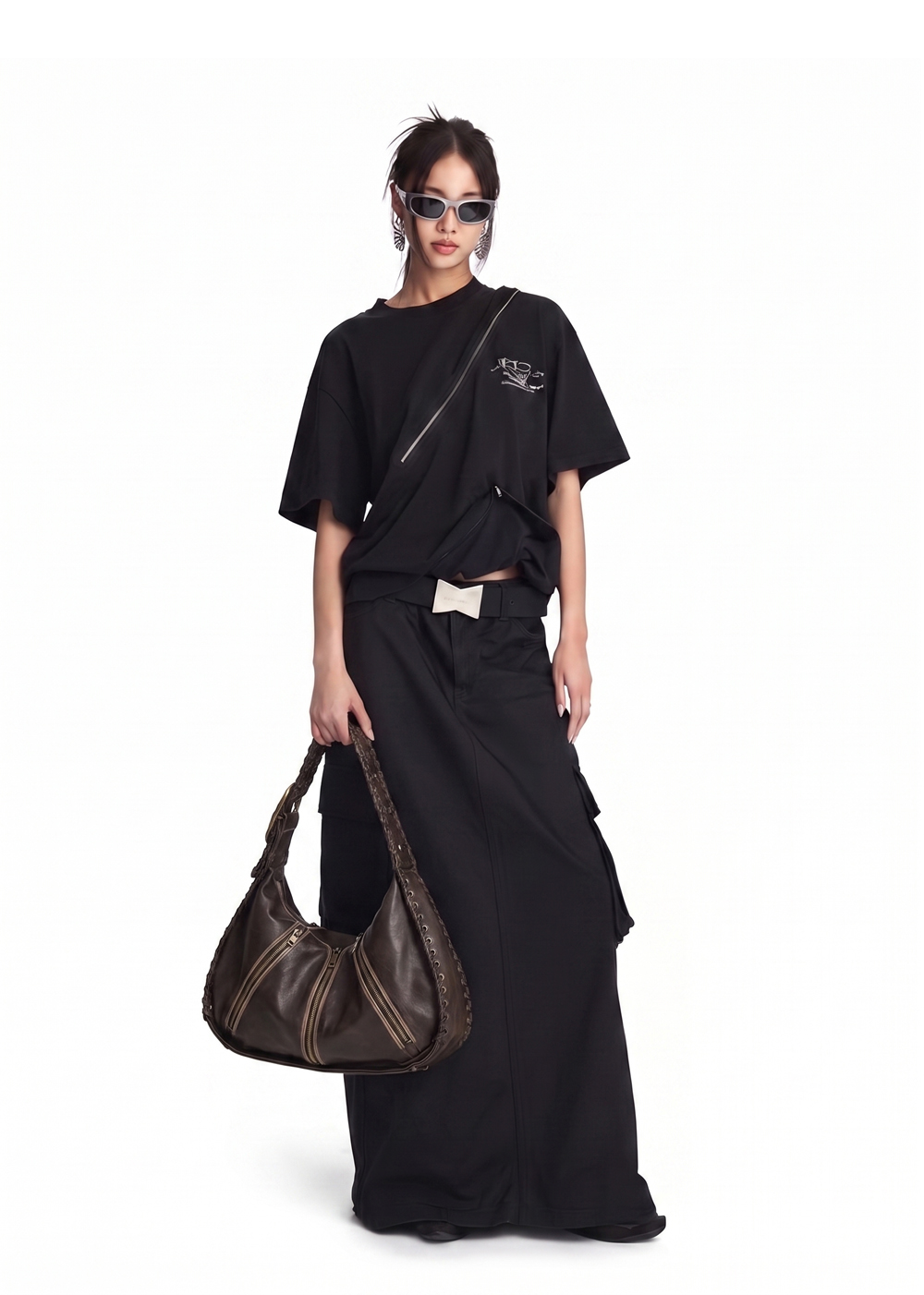 TENO LACED SHOULDER BAG