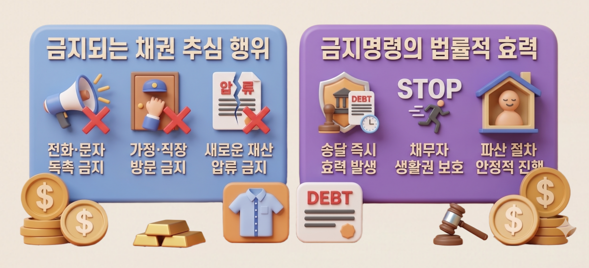 개인회생 금지명령의장점