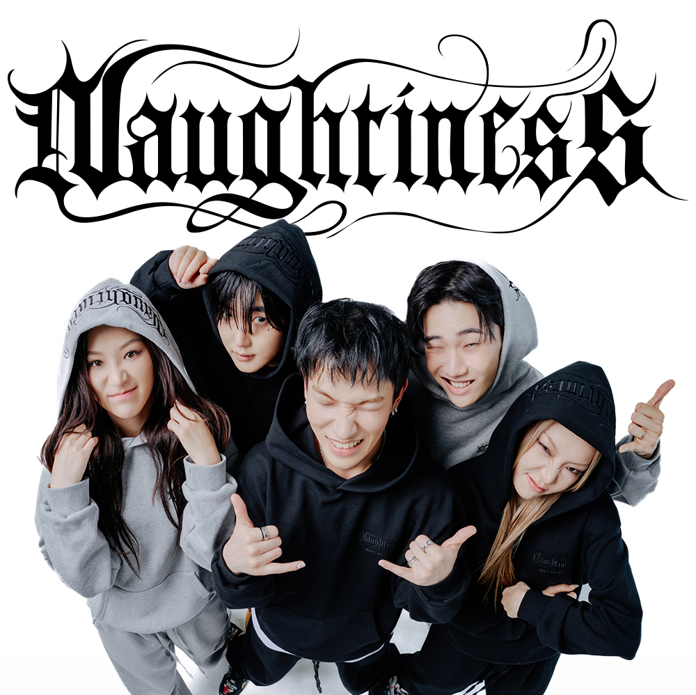 NAUGHTINESS HOOD GRAY