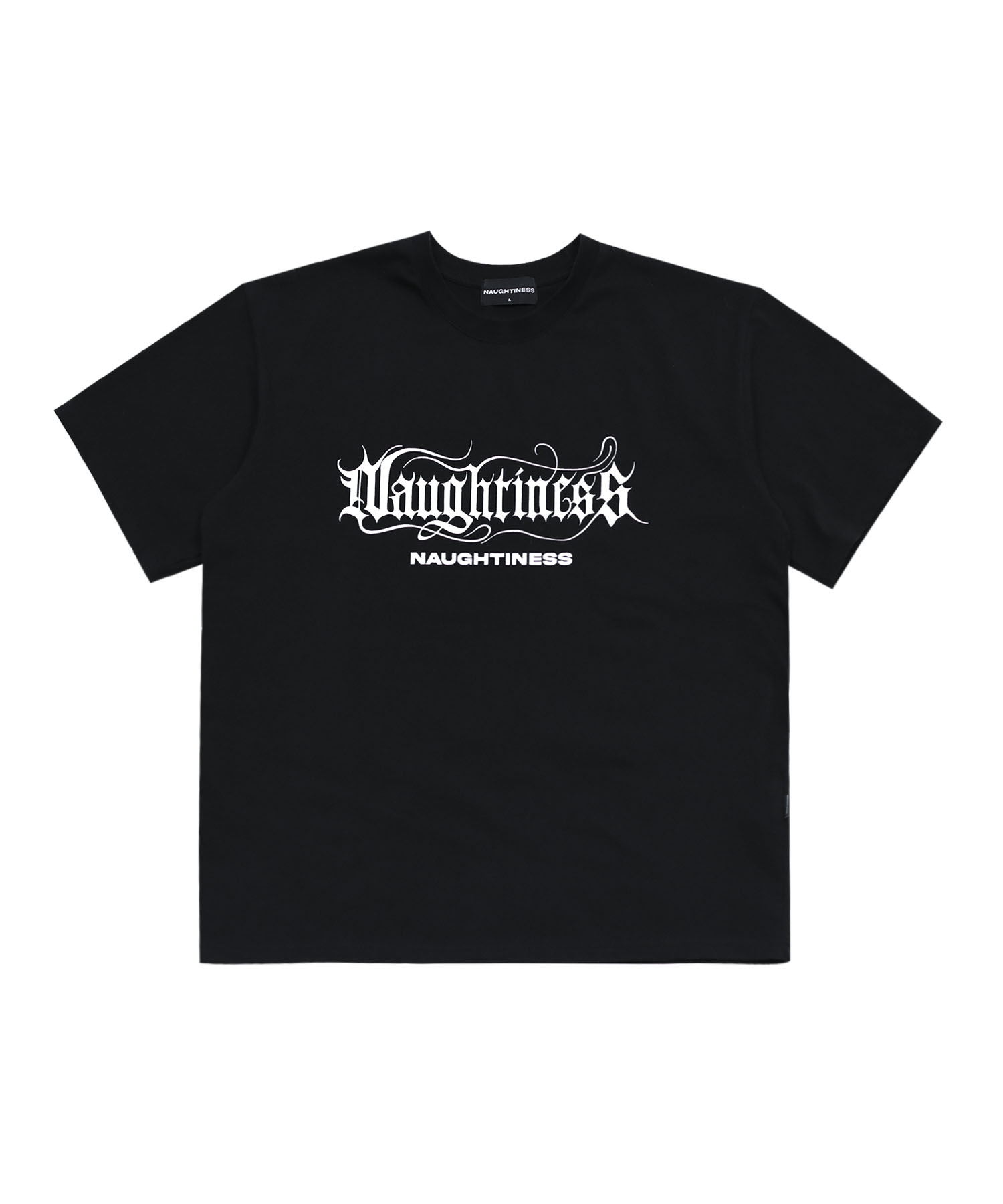 NAUGHTINESS T-SHIRTS BLACK