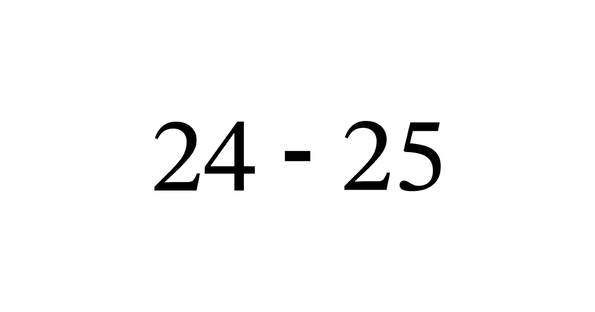 24-25 The Sum of Two