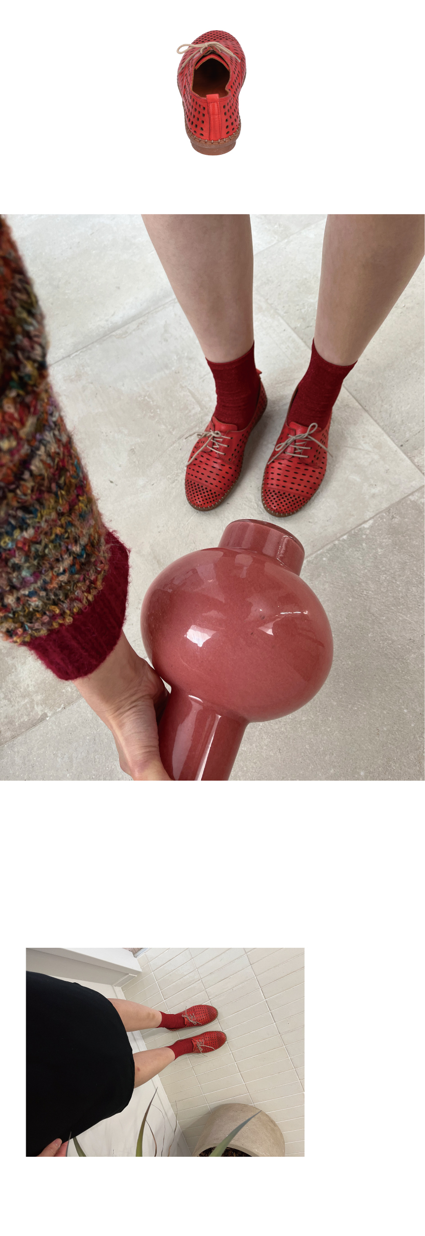 [츄츄] 찰리 레드 옥스퍼드 Charile Red Oxford
