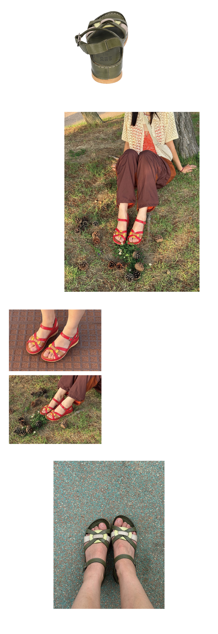 [츄츄] 페이 샌들 Faye sandal