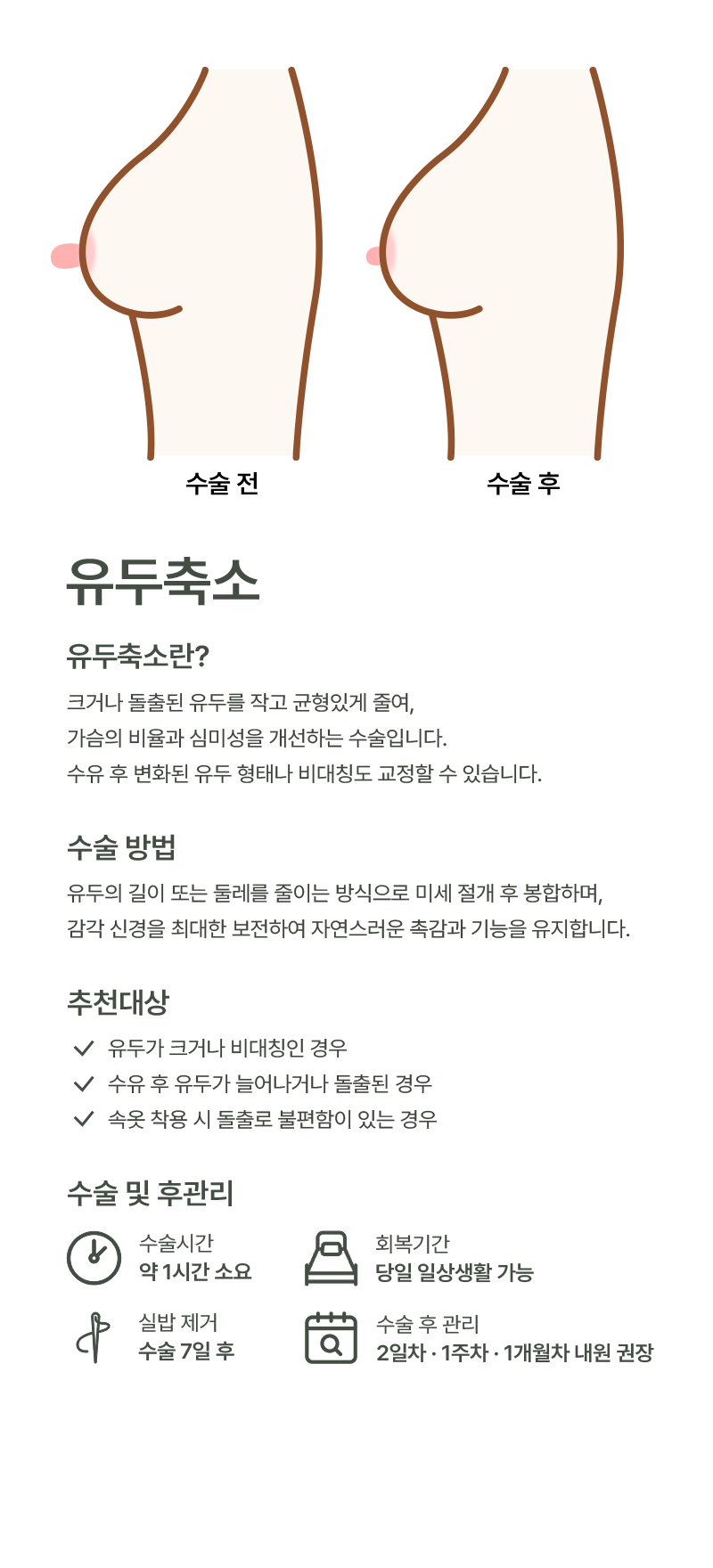 유두축소 이미지