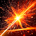 The AI-generated content featuring fireworks, heat, explosive materials, and night may not be accurate.