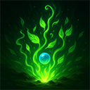 The AI-generated content featuring fractal art, diversity, green, and light may not be accurate.