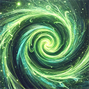 The AI-generated content featuring whirlpools, spirals, and vibrancy may not be accurate.