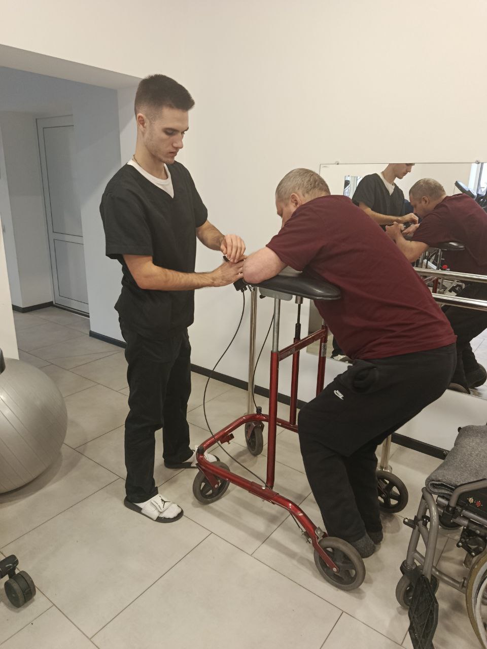 개별 재활 치료 모습