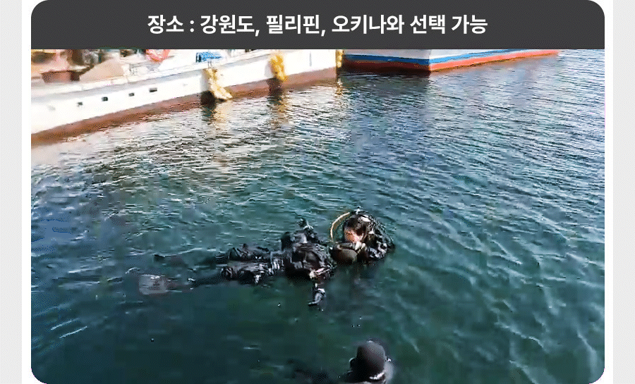 서울/경기 스쿠버다이빙 - 다이브루덴스 레스큐 다이버 강습