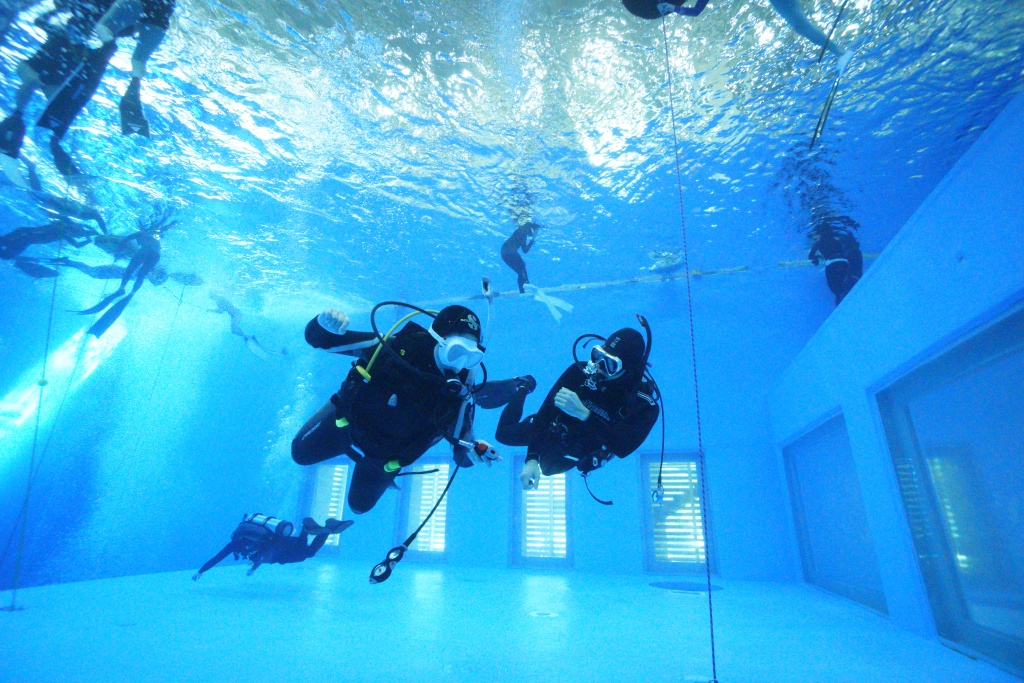 Professional Diver Gear detail