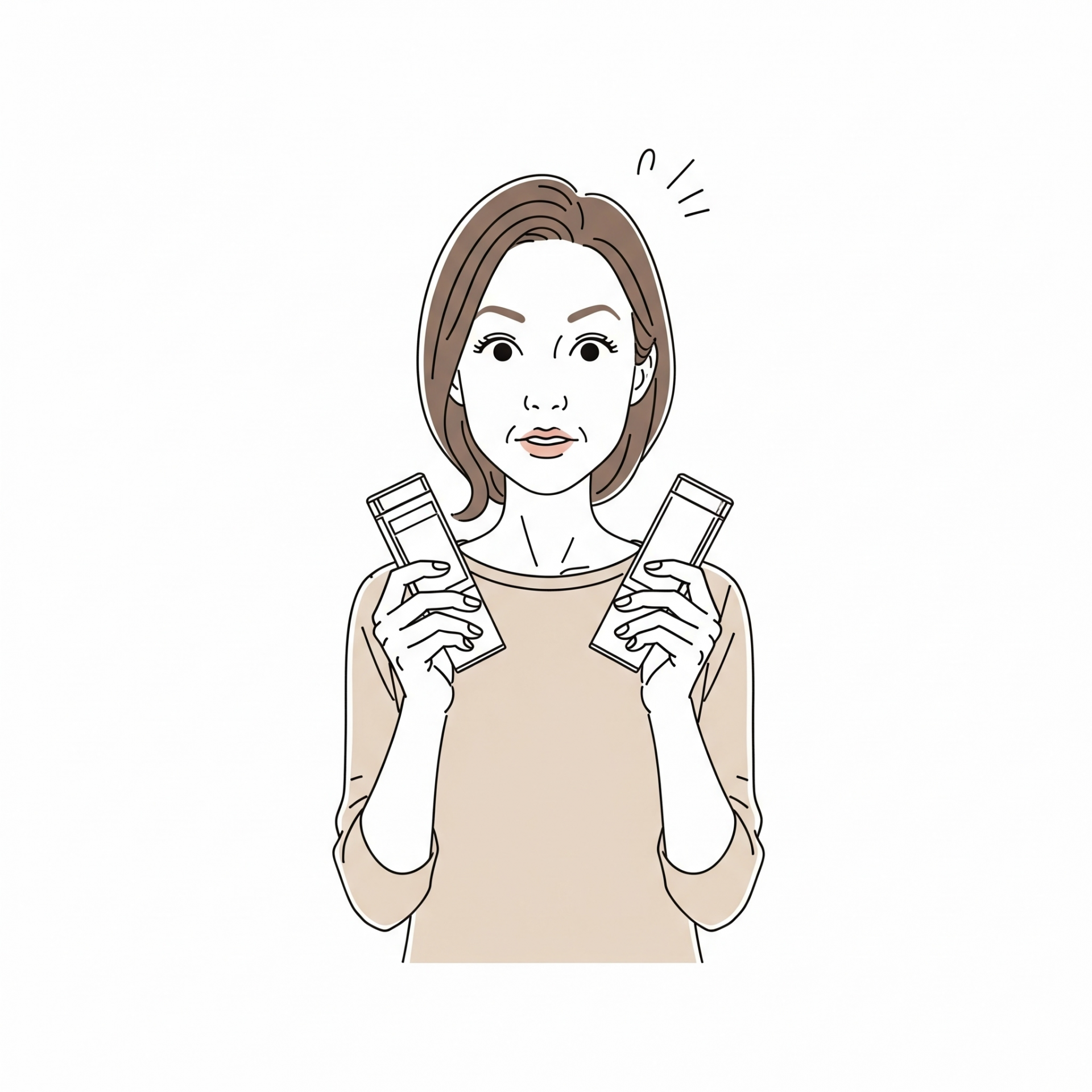 중복 구매한 물건들